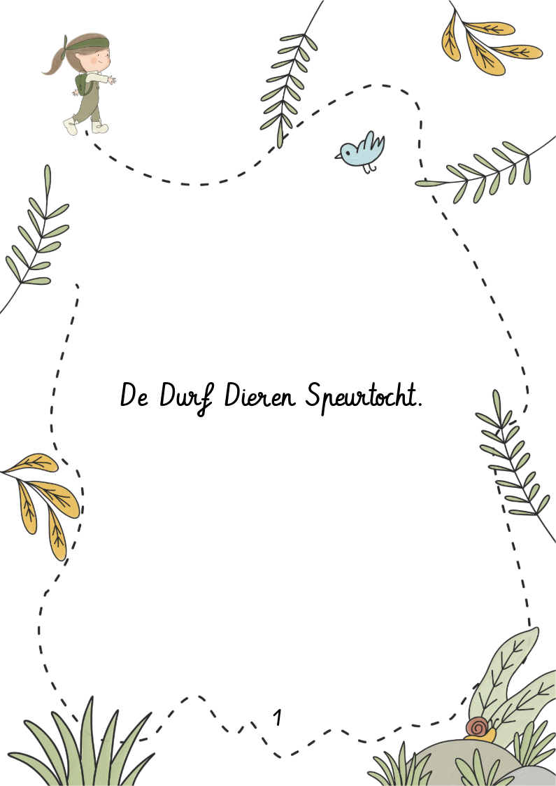 De Durf Dieren Speurtocht