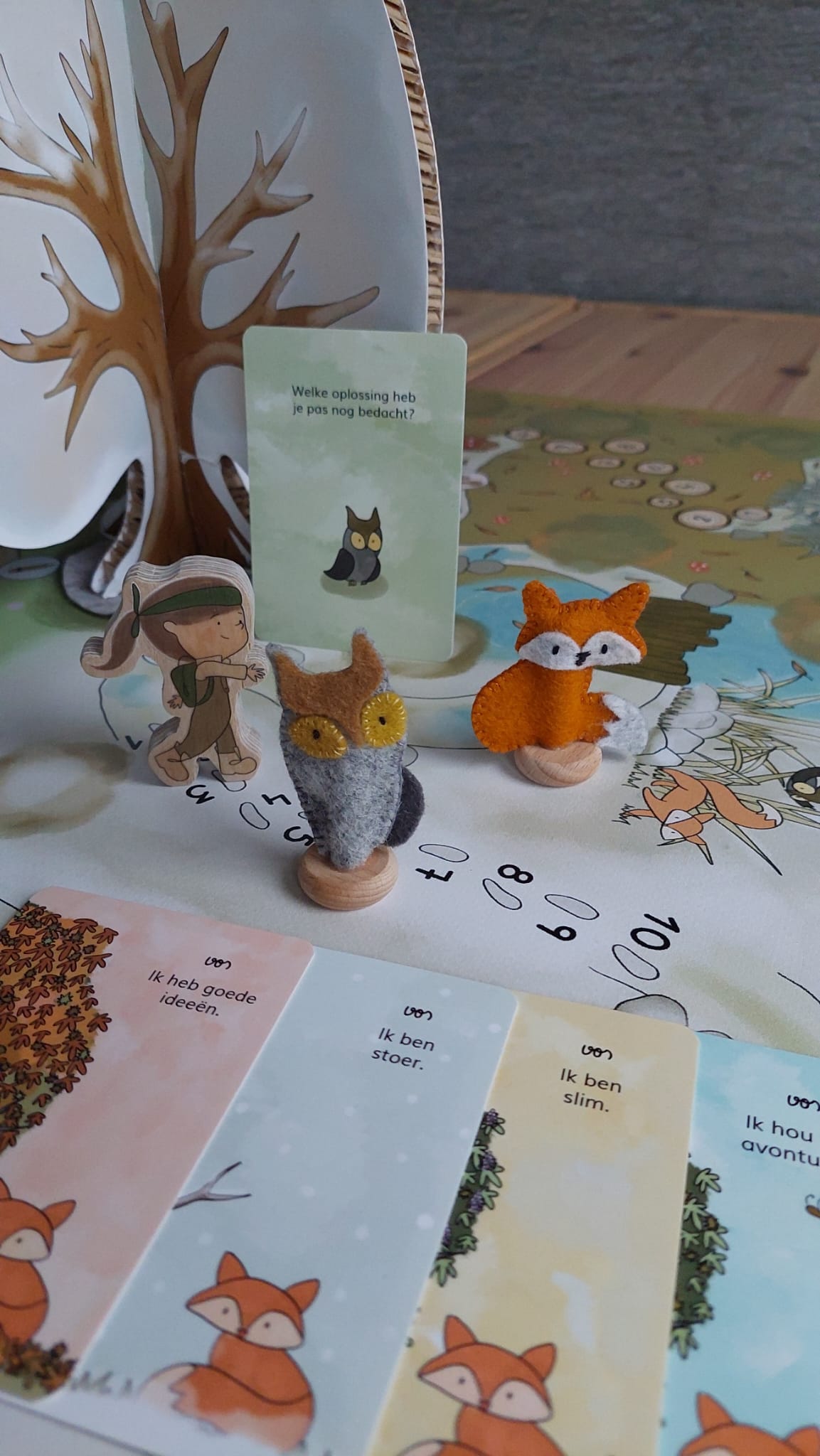 Het Volg je voeten stappenplan